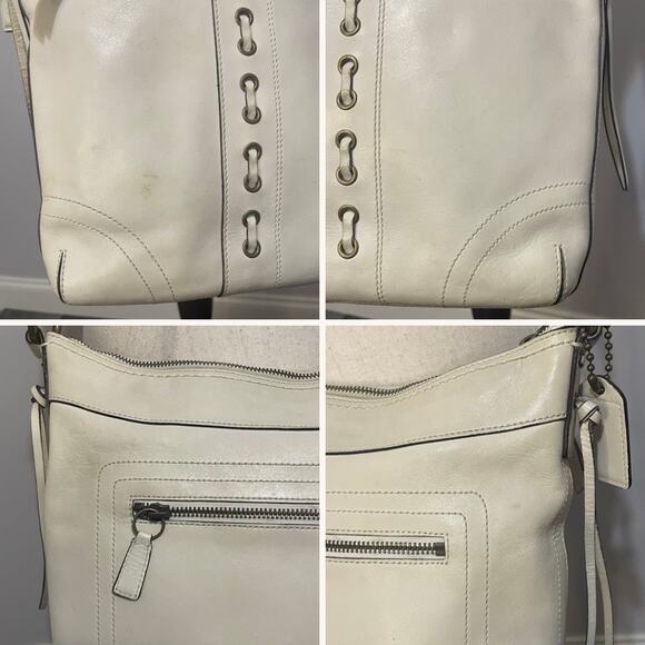 Coach Vintage Chelsea Abbey Leather Convertible Shoulder Crossbody Handbag - Picture 14 of 16